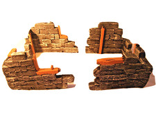 Painted 1:32 Scale Buildings