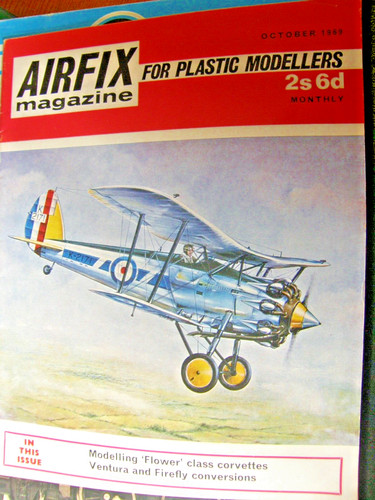 Airfix magazine october 1969 - magazine,,