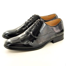 Mens Formal Black Lace Up