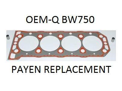 Rover series head - k, gasket