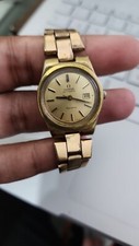 OMEGA AUTOMATIC GENEVE 566 0067 /  766 0085 gold Watch Cal 684 Ladies Size
