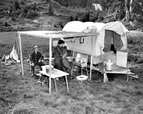Camper trailer heather meadow - trailer,