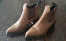 Topshop Brown Ankle Boots