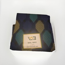 African Fabric Wax Print Ankara 6 Yards 100% Cotton Multi Colour Sewing Material