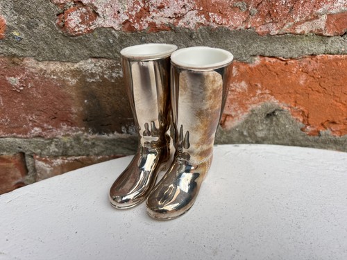 Antique silver plated riding