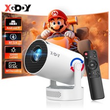 1080P HD Projector 5G WiFi Portable LED 7000L Beamer HDMI Multimedia with Screen