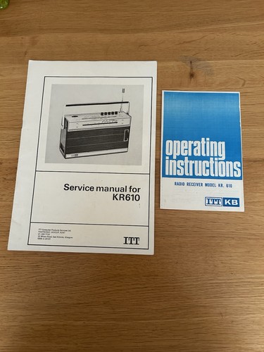 Service manual and operating - service,