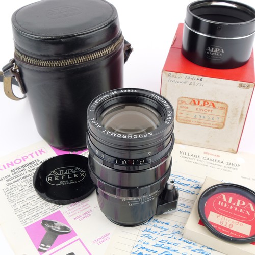 Kinoptik paris alpa - paris, apochromat