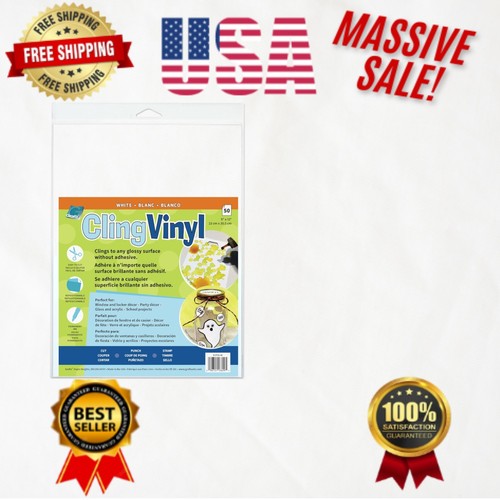 Sheets white static cling - sheets,