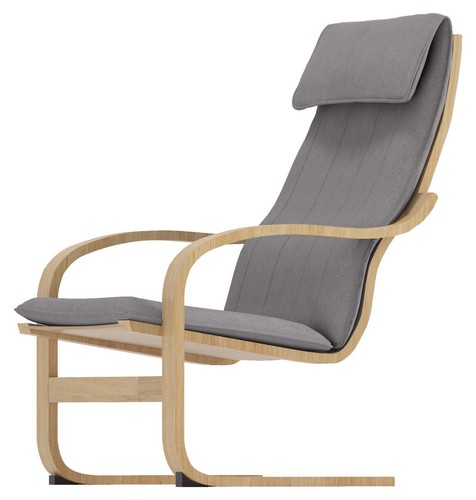 The cotton poang chair cover - poang,