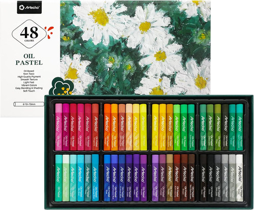 Artecho oil pastels set 48 - oil,