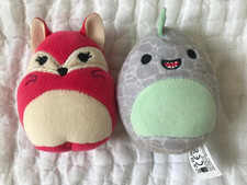 Pink FiFi fox & grey Xander