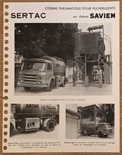 RENAULT SAVIEM SERTAC Sales