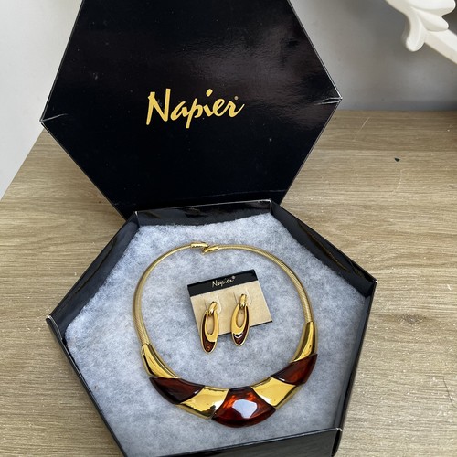 Vtg napier 1980s jewelry set - vtg,