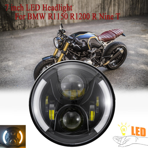 Motorcycle led headlight - 7",