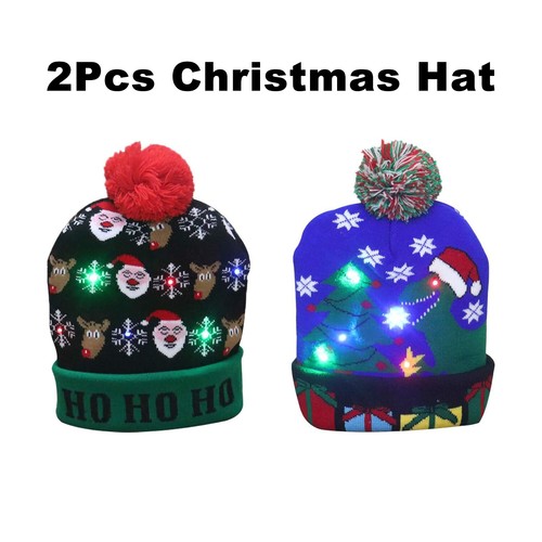 2pcs christmas led - led, up