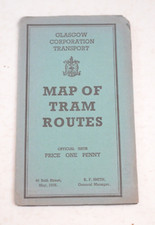 Bus Tram Map Glasgow