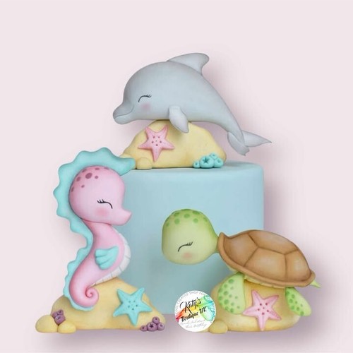 Sea life handmade edible - sea,