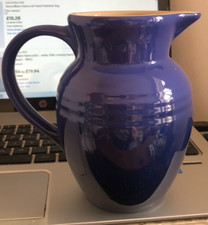 Vintage Le Creuset 0.7L Breakfast Jug Stoneware, Blue