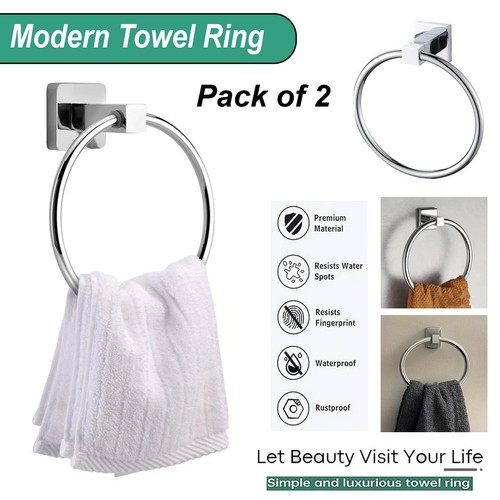 Stainless steel towel ring - towel,
