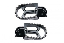 FOOT PEGS BLACK GASGAS / HUSQVARNA / HUSABERG / KTM SX-F XC-F EXC CNC ALLOY