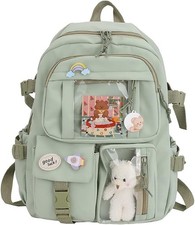 Kawaii Backpack with Pendant