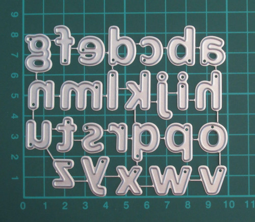V2586 alphabet metal - alphabet,