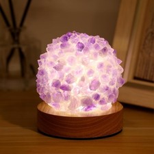 Amethyst Crystal Lamp,Healing