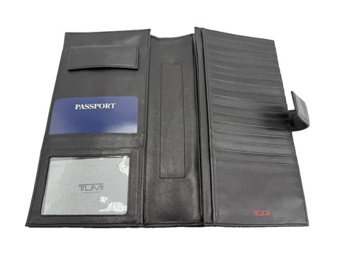 Tumi leather passport holder - tumi,