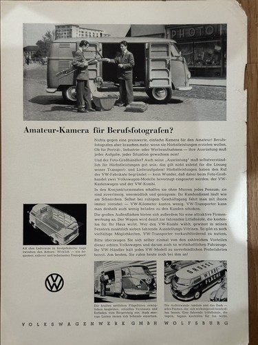 1958 volkswagen transporter - vw,