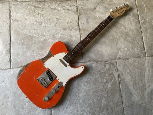Telecaster fiesta red nitro - red,