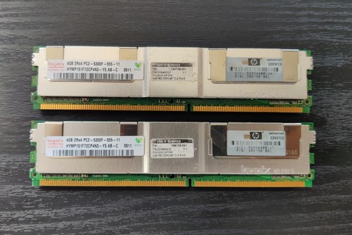 Hynix 2x4gb ddr2 667 - 2x4gb, (8gb)