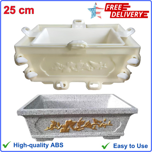 Planter molds large - planter,