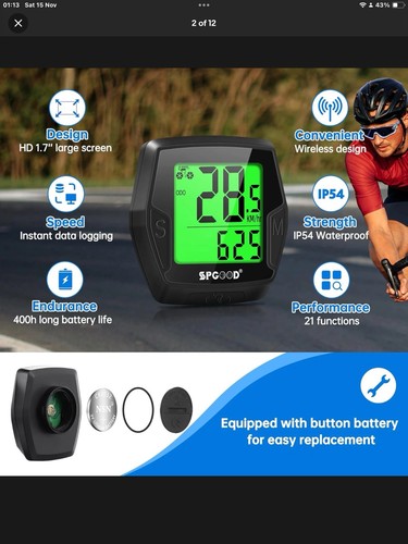Bike computer wireless - computer, 21