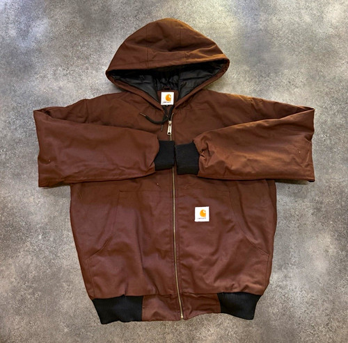 Carhartt men brown cotton - brown,