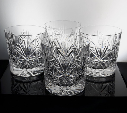 Edinburgh crystal 4x - -, cut
