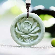 Natural Real Jade Lotus
