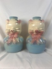 Vintage Leeds Pig Vases