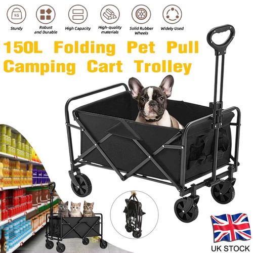 Folding beach trolley wagon - folding,