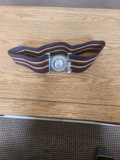 Origonal 1980s Reme Belt And Cap Badge