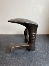 ANVIL cobblers SHOE REPAIR MAKING TOOL 4KG No 1 ANTIQUE CLEANED Door Stop 