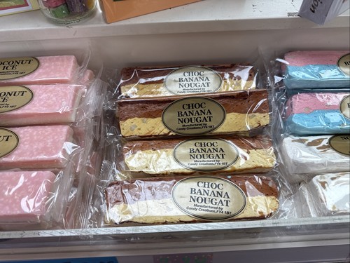 Choc banana nougat bars - nougat, 3