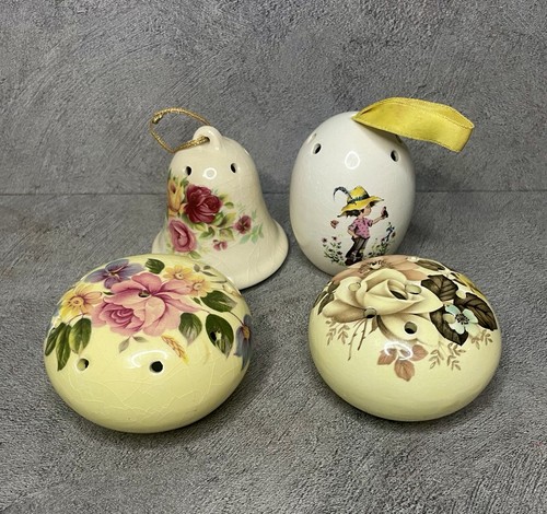 Vintage ceramic pomander - vintage,