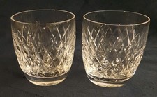 2 x Vintage Waterford Crystal