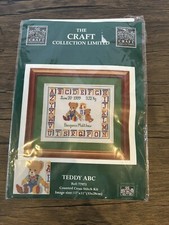 Counted Cross Stitch Kit Teddy