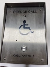 Channel Safety Systems R/CH/RCO/H/SS Refuge Call Outstation Stainless Steel 