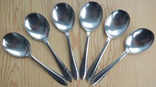 Vintage Art Deco Spoons x 6