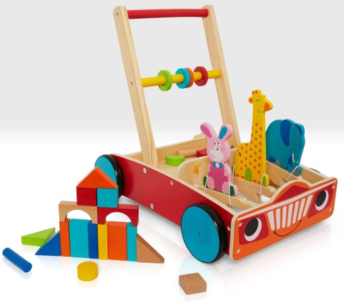 Wooden animal walker building - animal,