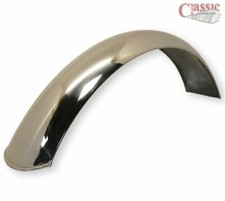 Stainless steel front mudguard - steel,