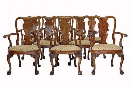 Set carved queen anne - queen,